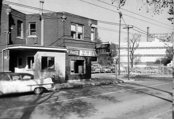 The Sunshine Grill, Cincinnati St. 1957